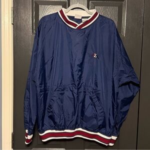 Jerzees Vintage Pullover Windbreaker Jacket SZ L